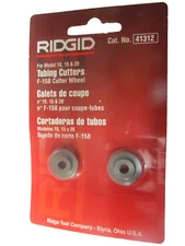 Ridgid Wheel Cutter F158 Blister Pack  Tubing Cutters Package of 2  #41312   NEW