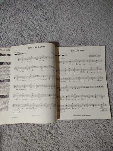195 Songs Hammond Chord Organ Solo Songbook Number 23 - Picture 6 of 15