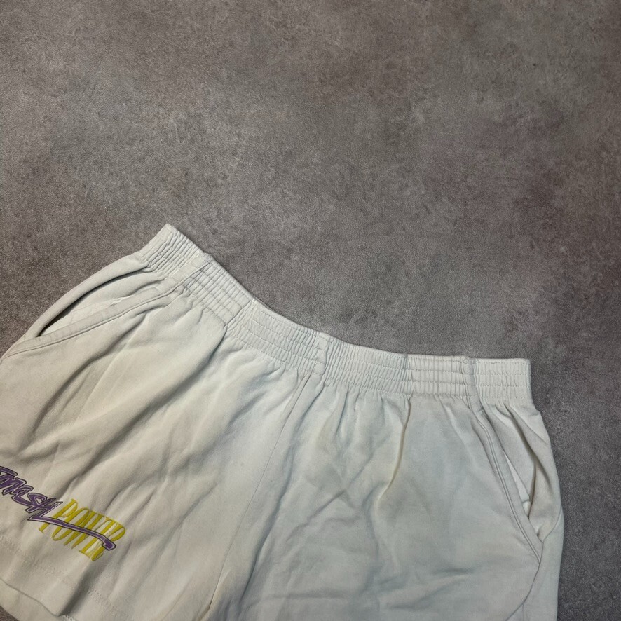 Marlboro Leisure Wear Shorts Womens Large Smash Power Cotton Bottoms, White image 4