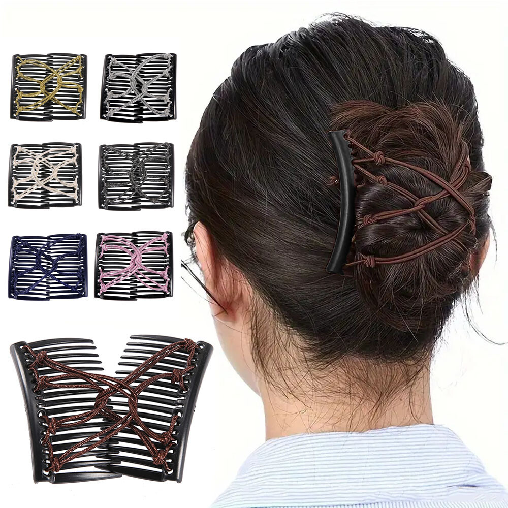 ヘアアクセサリー perverze double comb clip ヘアアクセサリー perverze double comb clip ヘアアクセサリー