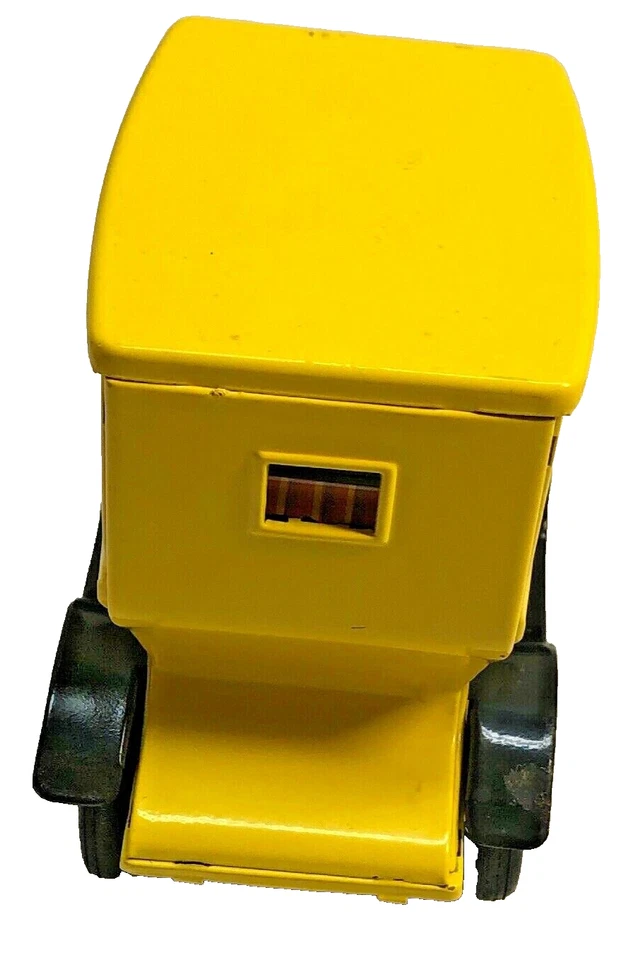 Coche de fricción de hojalata Bandai vintage 5" taxi hecho en Japón Foto 4 de 4