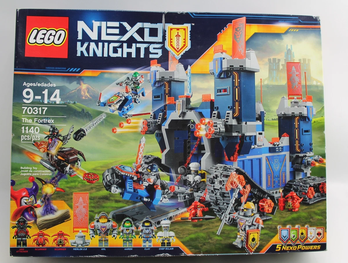 Pjece Begrænse landing Lego Nexo Knights The Fortrex Set 70317 | eBay