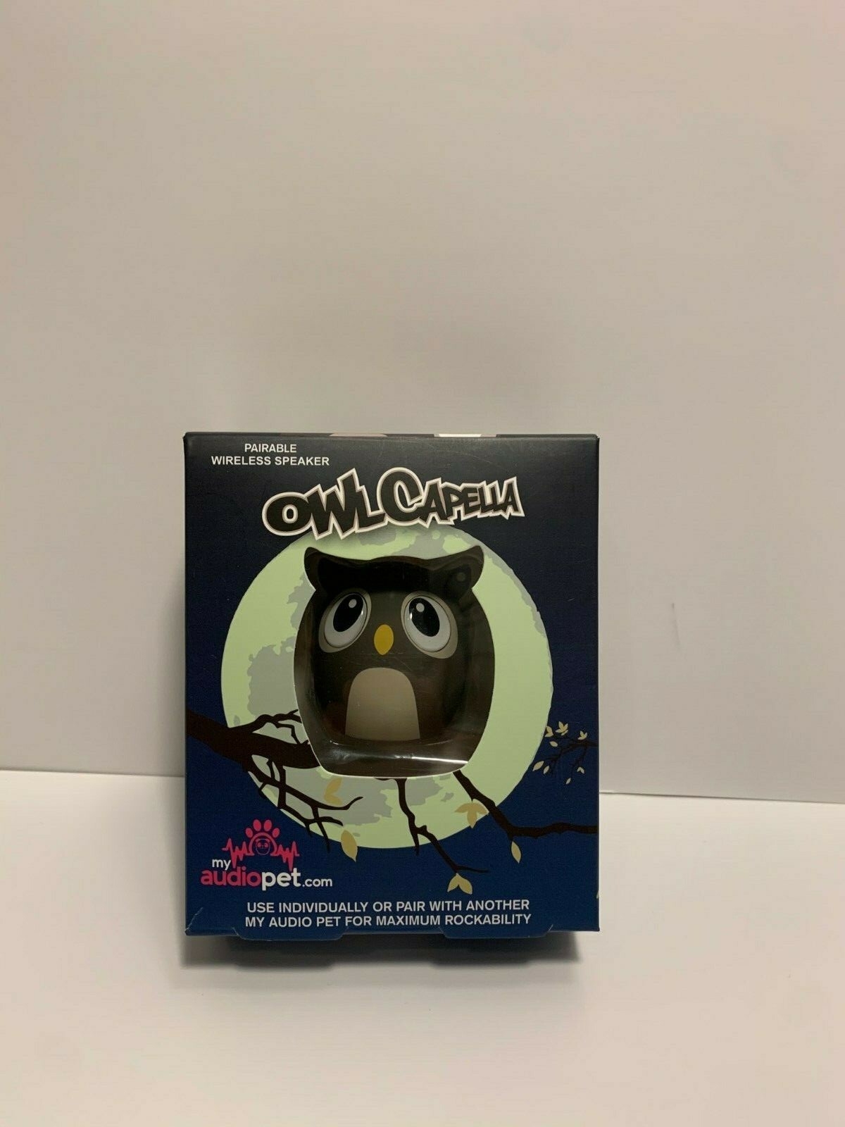OWLCapella Brown TWS Stereo Speaker My Audio Pet Pairable Mini Bluetooth