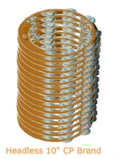 TEN 10 TAMBOURINES Double Row Jingles HEADLESS 10" Free SHIP USA - Quality Sound