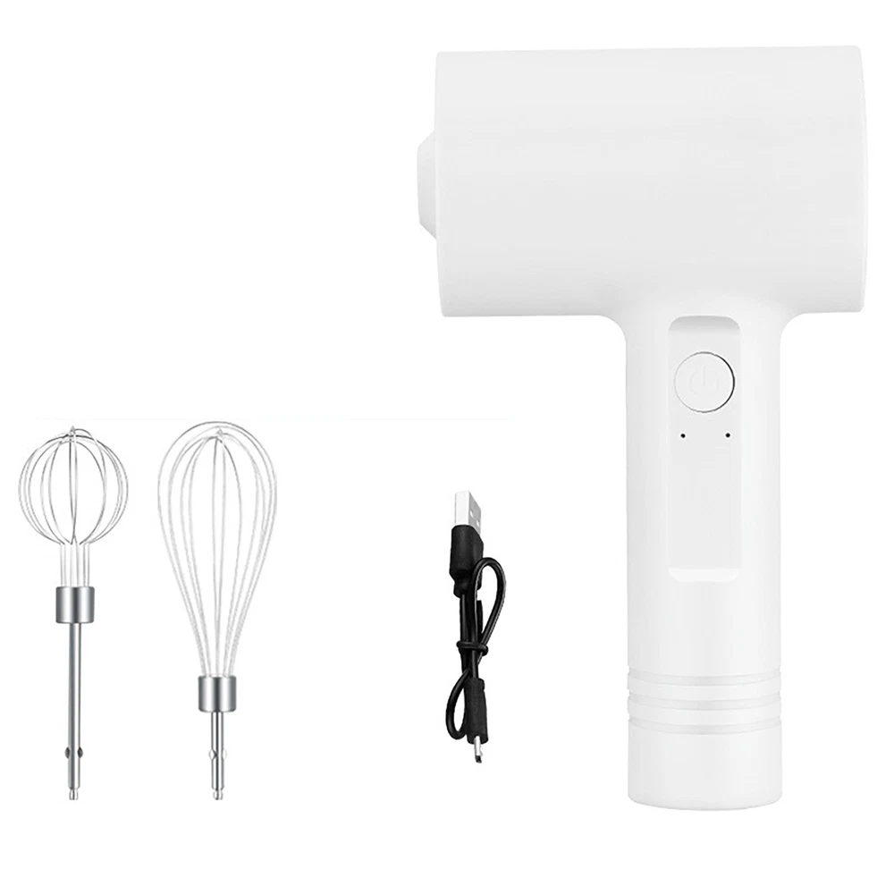 Milk Frother Fast Foaming Stirring 2 in 1 Egg Milk Frother Cooking Tool Washable