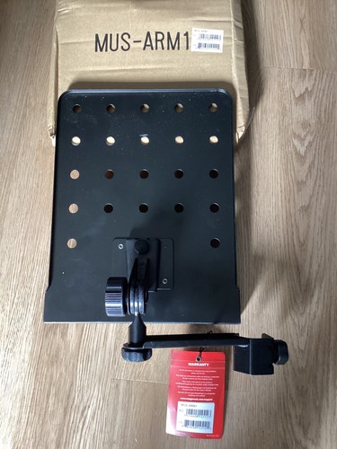 Brand New Stagg Small Attachable Music Stand Plate with Arm - MUS-ARM 1 - Photo 2/3