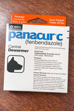  10 PACK Panacur C Canine Dewormer Fenbendazole , 4 Gram, 3 Count