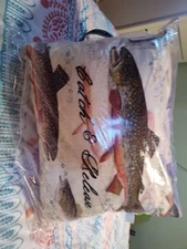 14 X 18 FISHING PILLOW BY C& F ENTERPRISE NEW 86144128