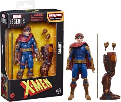 Hasbro Marvel Legends Gambit X-Men Comics BAF Action Figure