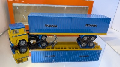 Tekno 1:50 Scania LB 141 Container Truck Excellent in Box #6