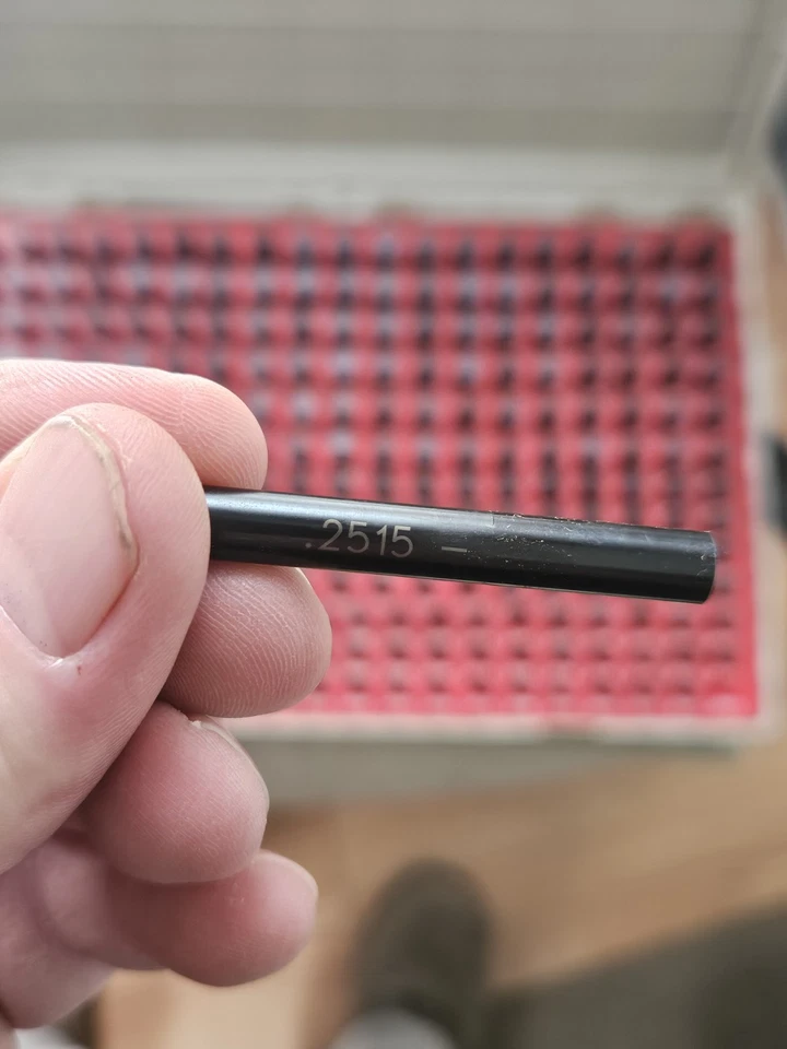 Juego de pasadores de calibre Vermont Plus .2515-.5005 pieza de protección negra # 901400500 Foto 4 de 4