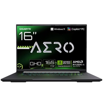 AERO X16 1WH93DEC64AH, Gaming-Notebook grau, AMD Ryzen AI 7 350, NVIDIA GeForce 