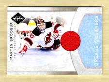 2011-12 Panini Limited Crease Cleaners Martin Brodeur Jersey (Devils) # 16/99