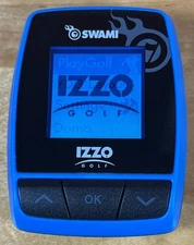 IZZO Swami KISS Golf GPS Handheld Rangefinder Blue Tested Works