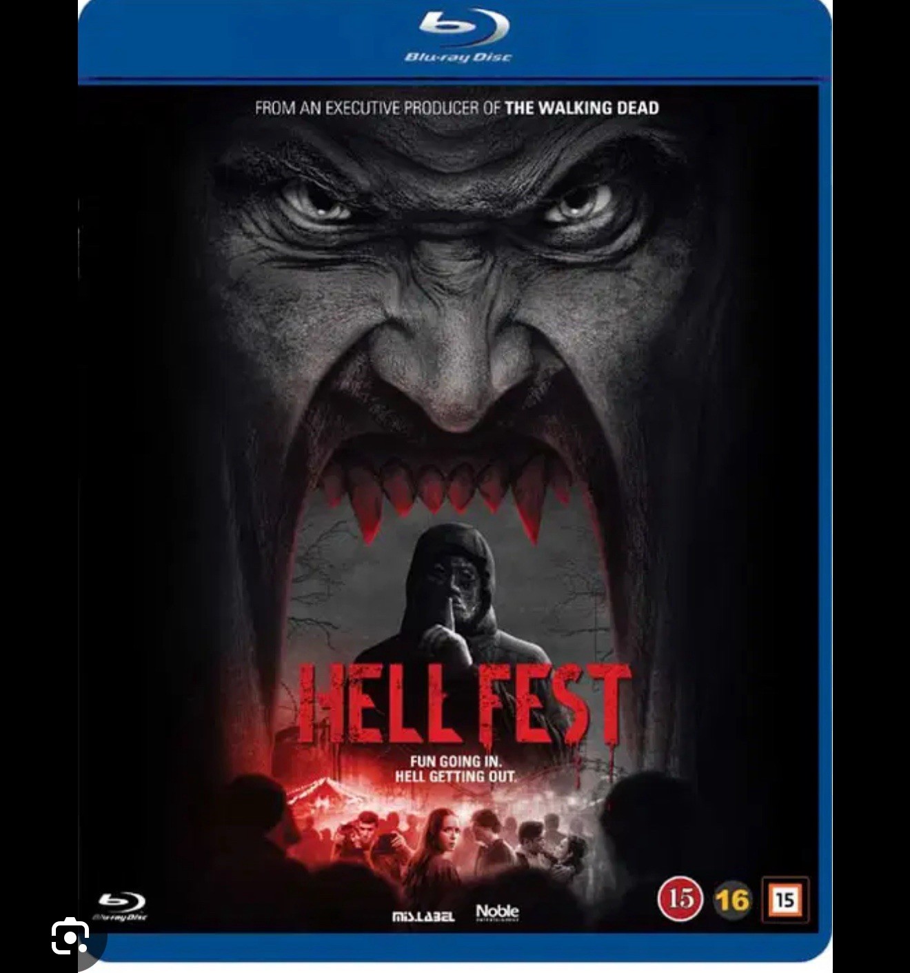 Hell Fest (Blu-ray) Scandinavian Cover English Language