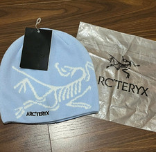 Arc'teryx Bird Head Toque Merino Wool Beanie Light Blue Winter Hat NWT 2026