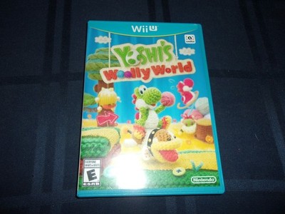 YOSHIS WOOLLY WORLD - Nintendo Wii U COMPLETE