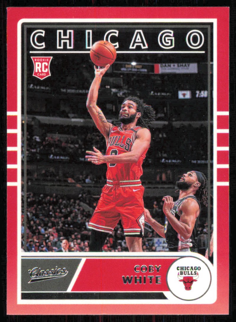 2019-20 Panini Chronicles #657 Coby White RC Chicago Bulls
