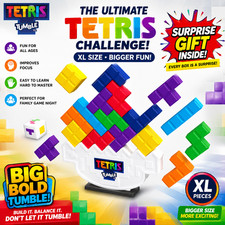 TETRIS TUMBLE XL STACKING GAME WITH FREE SURPRISE GIFT
