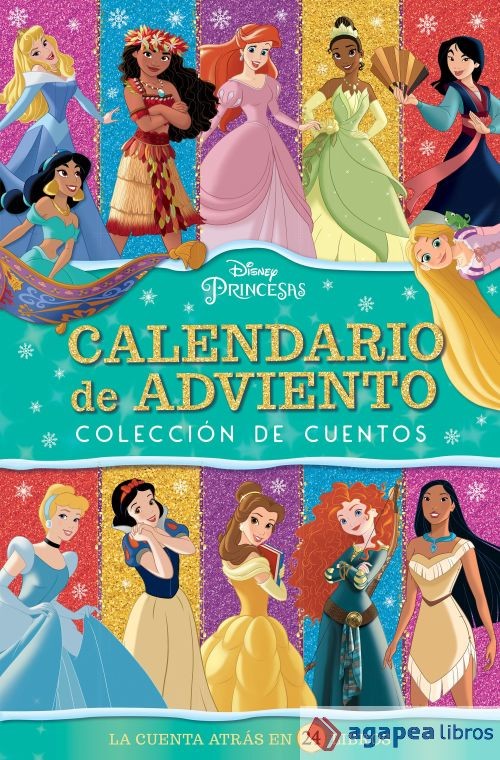 Princesas. Calendario de adviento. NUEVO. ENVÍO URGENTE (Librería Agapea)