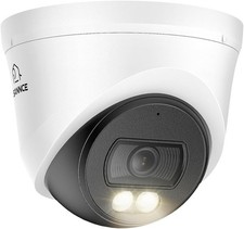 SANNCE 2K 3MP PoE Security Camera Dome Color Night Vision IP67