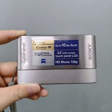 Sony Cyber    Shot DSC-TX1 10.2MP 4x Optical Zoom Digital Camera - Silver