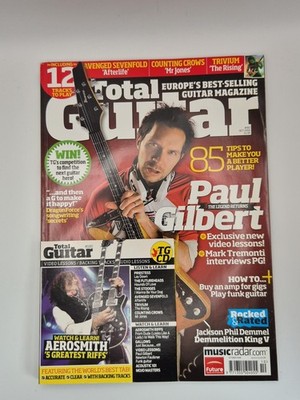 Total Guitar Magazine October 2008 180 Paul Gilbert Counting Crows (1 Of 5)