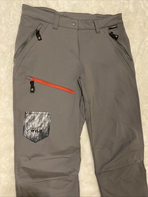 Wunderschöne Hose Jack Wolfskin Outdoor FLEX SHIELD SOFTSHELL 36 38 EU 18