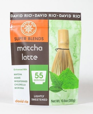 David Rio @ Organic Superblends ''matcha latte'' Leicht gezuckert 300g 10/2027