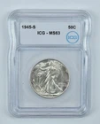 1945-S Walking Liberty Half Dollar MS63 ICG