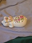 Vintage 1978 Avon Ceramarte Hand Painted Sleeping Pigs Popourri Holders EUC — photo 7