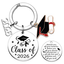 Graduation Gift for Him Her Class of 2026 Gifts Granduation Small, Silver