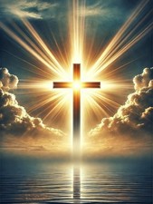 Cross Religious 5D Diamond Painting Kit DIY W...