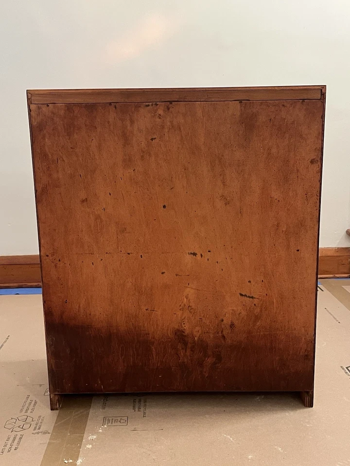 Midcentury Mahogany Encyclopedia Low Bookcase, 1960s - Image 4 of 4