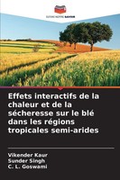Vikender Kaur (U. A.) | Effets Interactifs De La Chaleur Et De La SéCheresse...