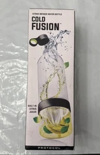 Cold Fusion Citrus Infuser Water Bottle By Protocol. NIB.             760