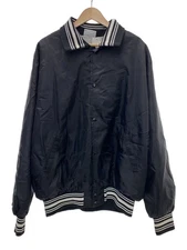 Other Brands: CROWN SPORTWEAR Stadium Jacket, Size 3L, Nylon, Black