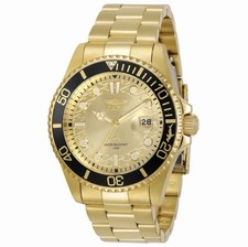 Invicta 30025 Pro Diver Men's 43mm Watch - Gold