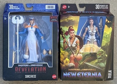 Mattel Masters of the Universe: Sorceress And Teela Action figures