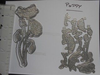 Carnation Crafts "Poppy" set of 5 dies free download Clear Out