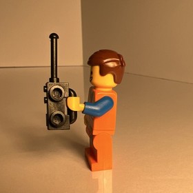 LEGO Emmet Minifigure The LEGO Movie 2 Series Orange Outfit w/ Radio 70810