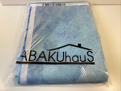 ABAKUhaus Duschvorhang 120x180cm blau Matrix (C23.3)