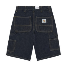 Carhartt WIP Smith Denim Single Knee Short Blue Rinsed New
