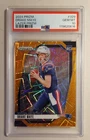 2024 Panini Prizm Rookies Drake Maye #329 Lazer Prizm RC PSA 10 Gem Mint