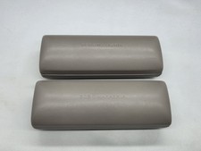 2-Pack Bundle BCBGMAXAZRIA Beige Eyeglass Case