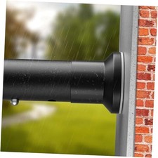 Shower Curtain Rod, 43-83 Inch Shower Curtain Rods 43-83 Inches Matte Black