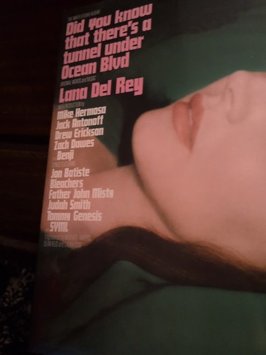 Lana Del Rey Did You Know That There's a Tunnel Under Ocean Blvd Pink Vinyl 2xLP - Picture 2 of 3