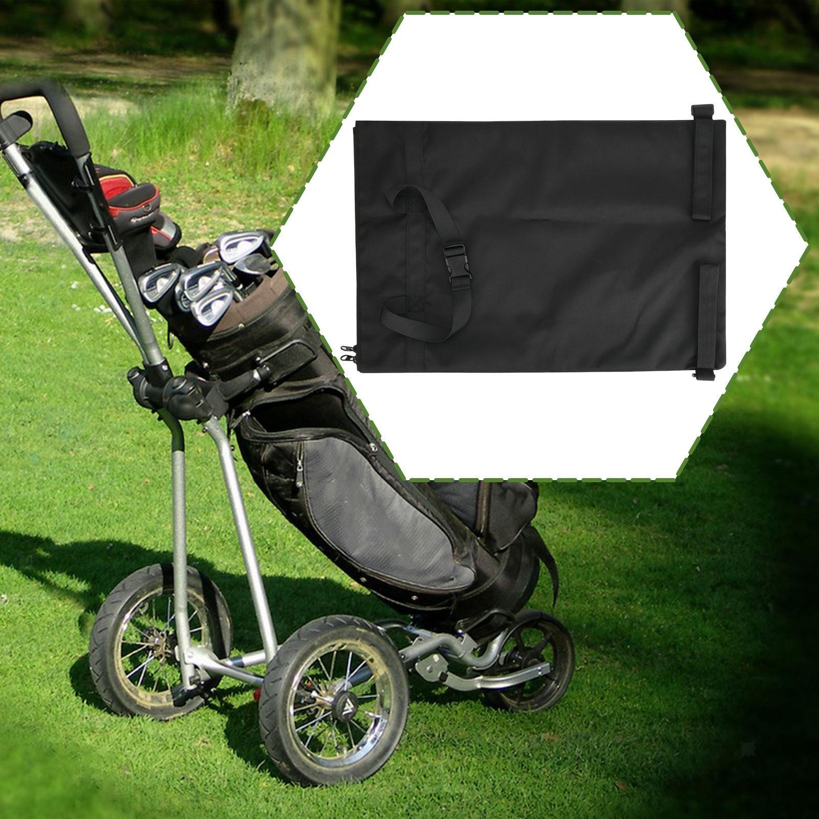 Golf Push Cart Accessories Storage Bag Reusable Lightweight Gift Universal