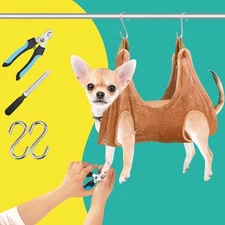 Dog Grooming Kit, Dog Grooming Supplies, Dog Grooming Hammock, Dog Grooming H...