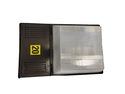 New American Electric 153 Luminaire HPS Outdoor Security Light Fixture 240V 200W - Picture 10 of 11